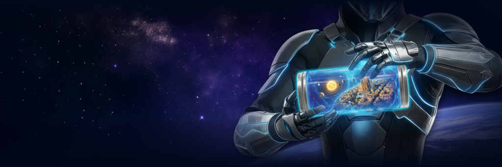 Altair Affiliates banner for iGB Affiliate Barcelona 2026 with the headline “Altair enters the iGB Affiliate galaxy”, “New stars, new partnerships, same stellar focus”, and “Stand 81-N30”, featuring a futuristic figure holding a glowing container with a solar system and Barcelona skyline.